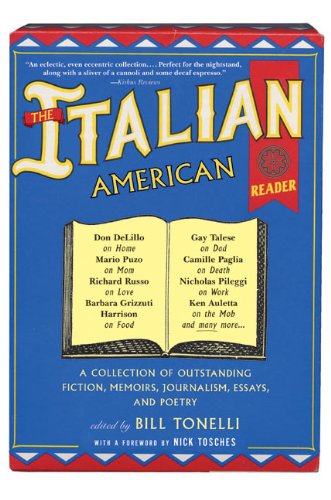 Italian American Reader Book Cover DeCapite